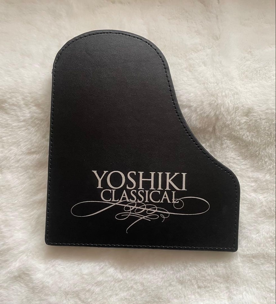 YOSHIKI CLASSICAL Goods Leather Mirror Piano Shape Mirror