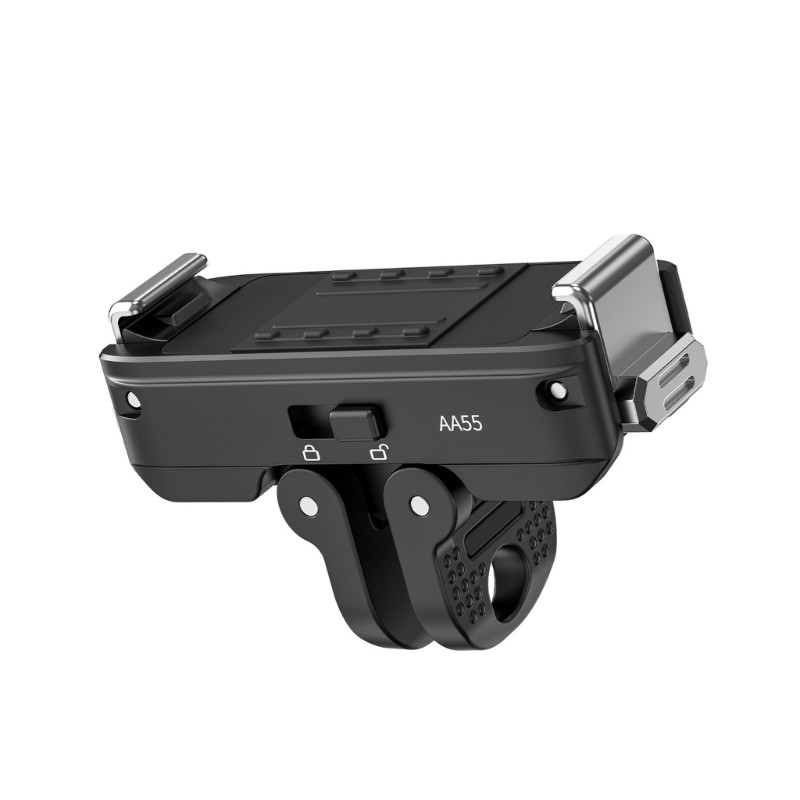 Quick Release Metal Mount For Action Camera With Lock Button And