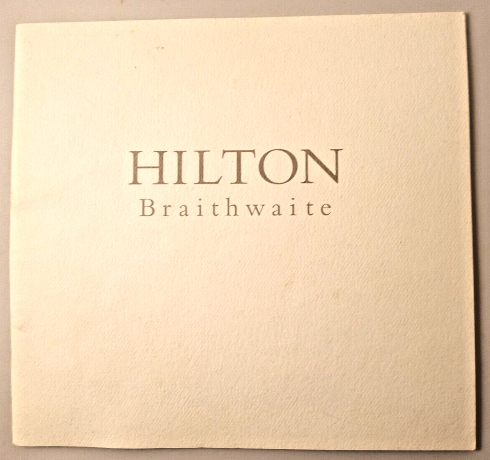 Hilton Braithwaite/ Easy / Exhibition Catalog / Light Work 30