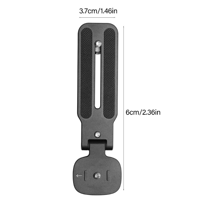 Flash Mount Adapter AntiScratch Surfaces 1/4Inch Screw for LuxMaster Flash