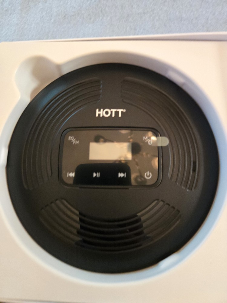 HOTT CD903 Portable CD Player, Personal Compact CD Player NEW