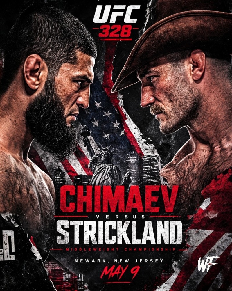 UFC 328 Poster