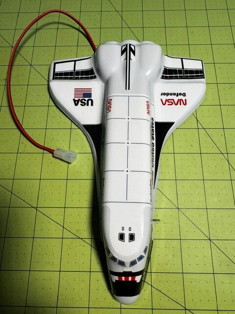 1984 Williams Space Shuttle Pinball Machine "Defender" Full Assembly Plug+Switch