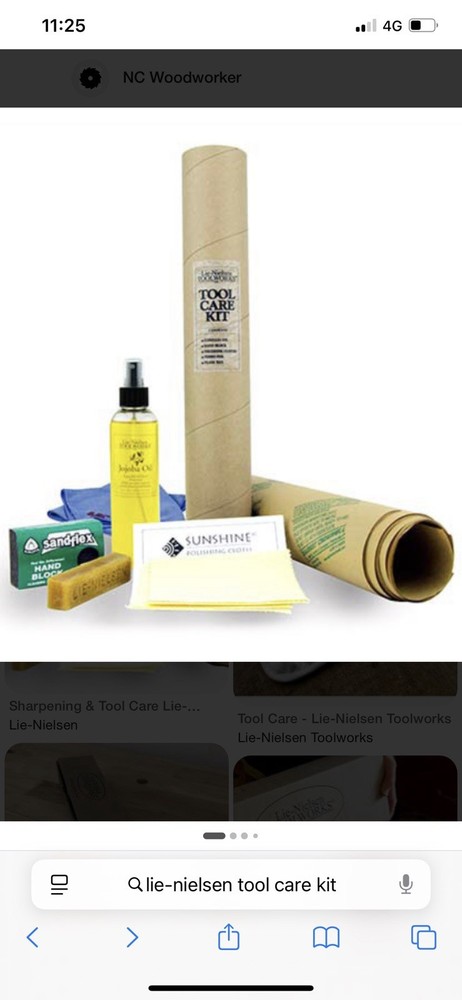 Lie-Nielsen Tool Care Kit