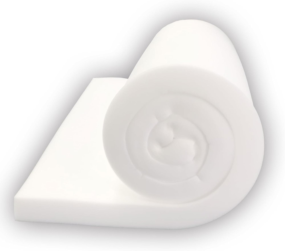 Versatile Upholstery Foam Replacement - High Density 3" Thick, Ideal for Seating