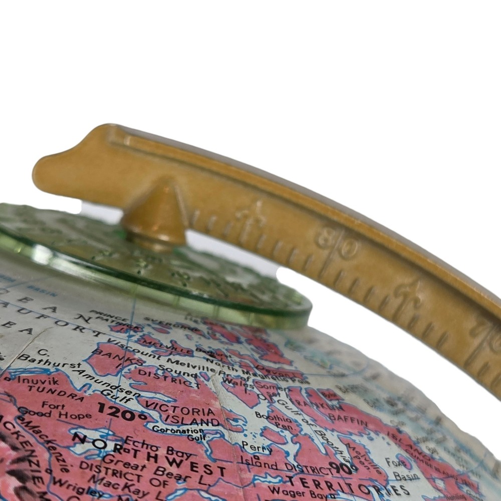 Replogle World Scholar Series 9 Inch Rotating Tabletop Topographical Globe