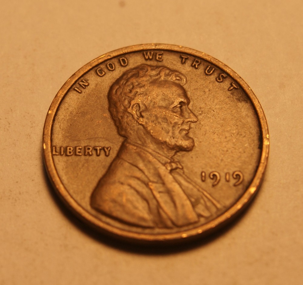 1919 P LINCOLN CENT  3 VF