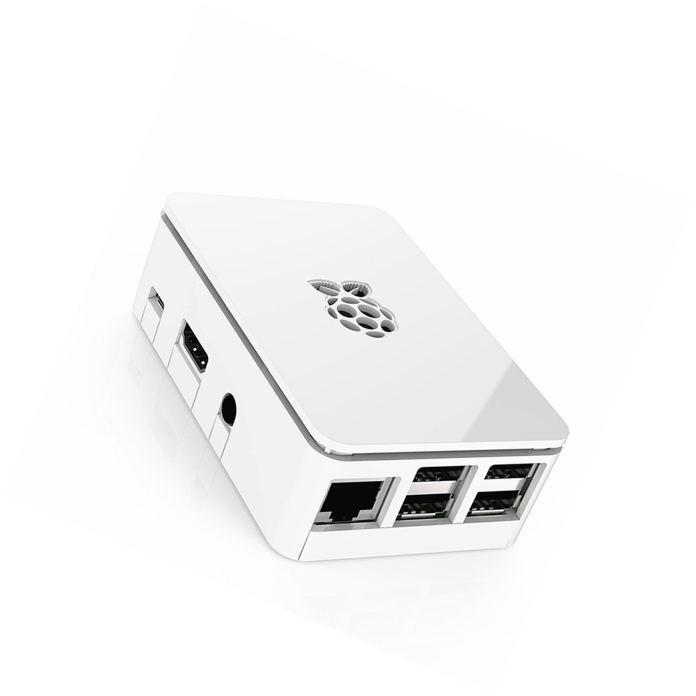 Premium Raspberry Pi Case (White) - Updated for Raspberry Pi 3, 2 & B+ CA