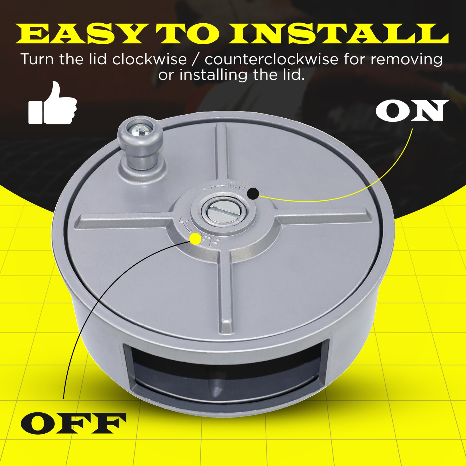 6" Aluminum Tie Wire Reel Coil Uncoil Cord Holder Lightweight High Quality!