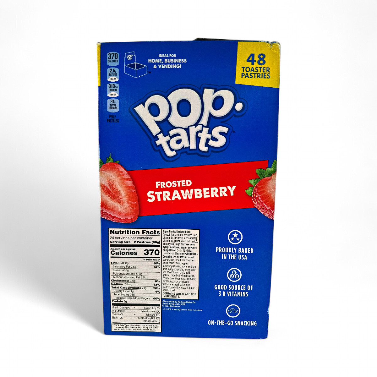 Pop-Tarts Frosted Strawberry Value Pack - 48 Count