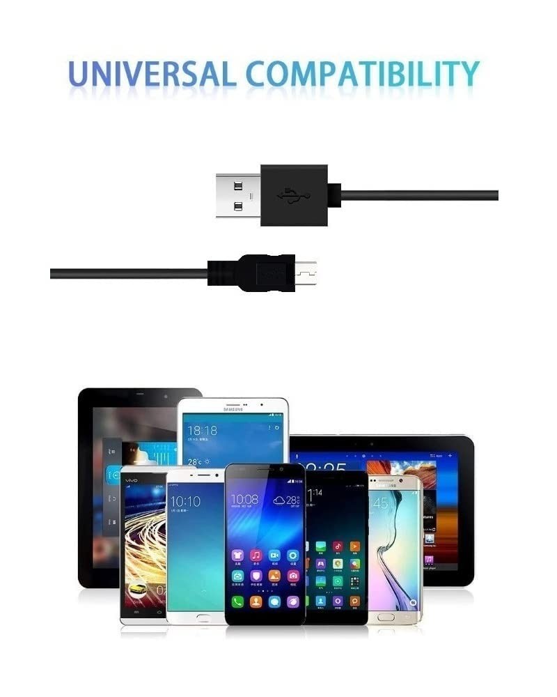 MYFON Micro USB Cable, 2 Pack [6FT, 6FT], Fast Charging Cable, High Speed Androi