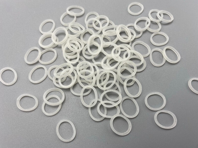 100Pcs Rubber Bands Dental Orthodontic Elastics Latex Braces 2.5/3.5/4.5/6.5OZ