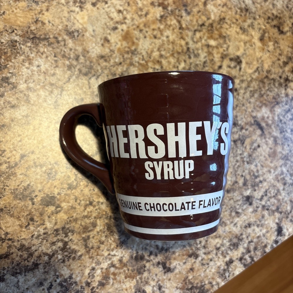 HERSHEYS SYRUP VINTAGE MUG 19OZ NEW