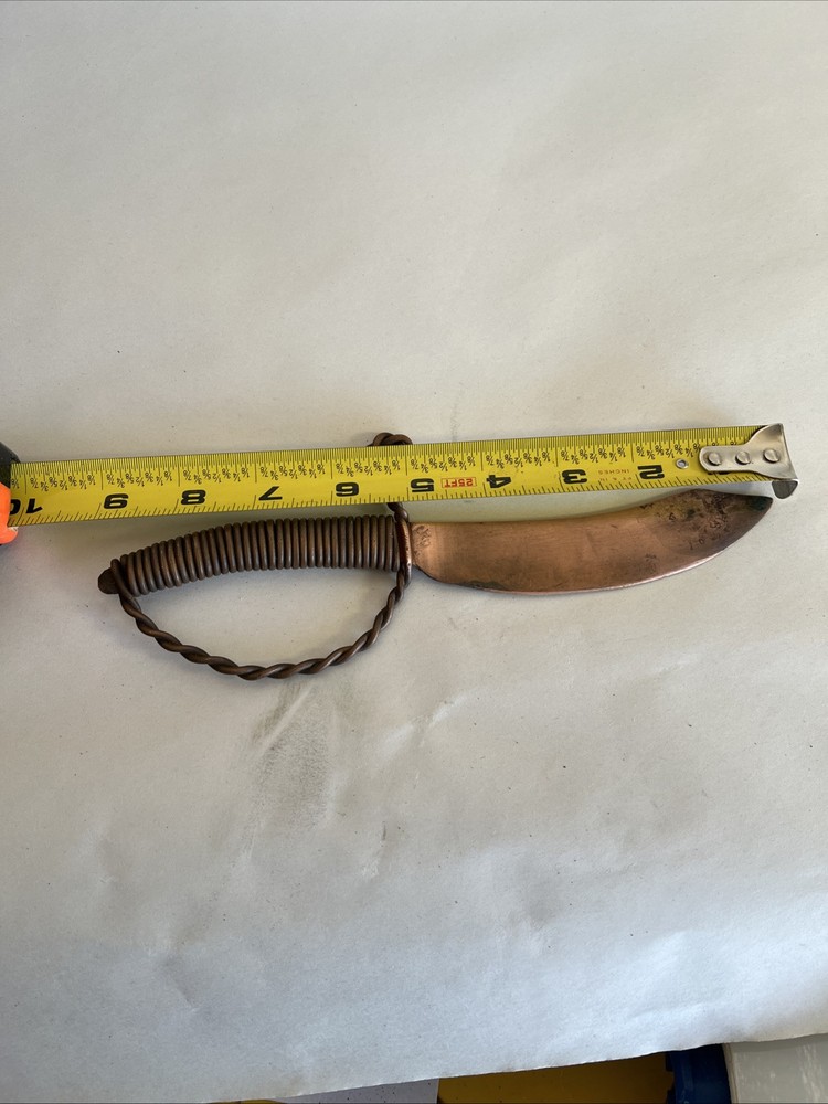 Vintage Handmade Copper Knife