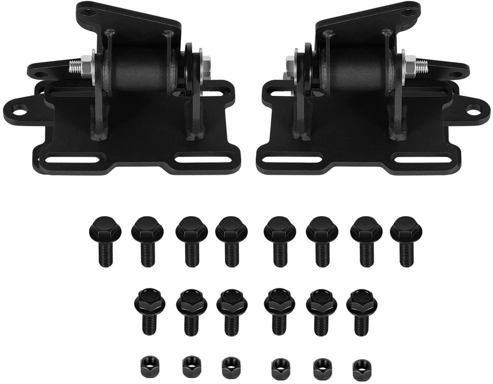 LS Conversion Engine Swap Mounts Adjustable w/ Hardware For GM Body 1978-1988