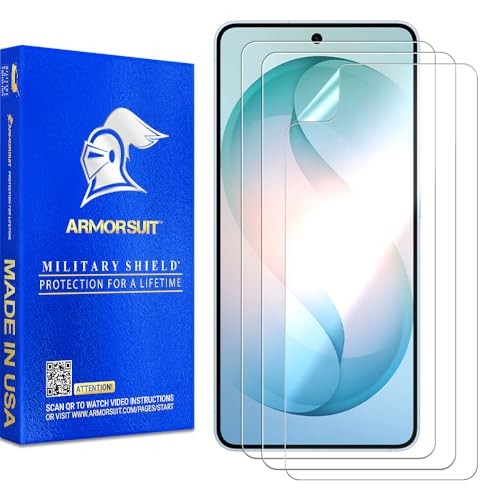 3 Pack for Samsung Galaxy S26 (6.3-Inch) Screen Protector Case Friendly,