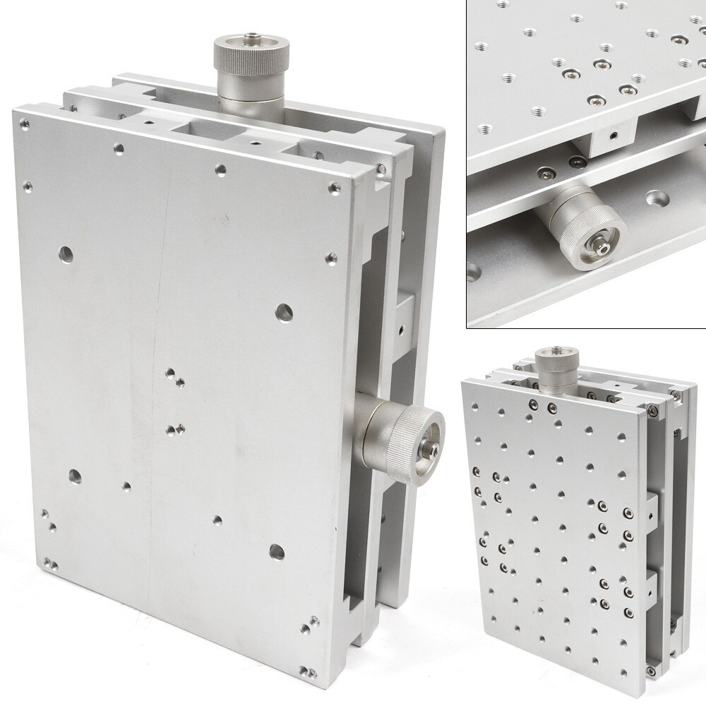 XY Axis 2 Axis Positioning Work Table Laser Marking Machine Adjustable Workbench