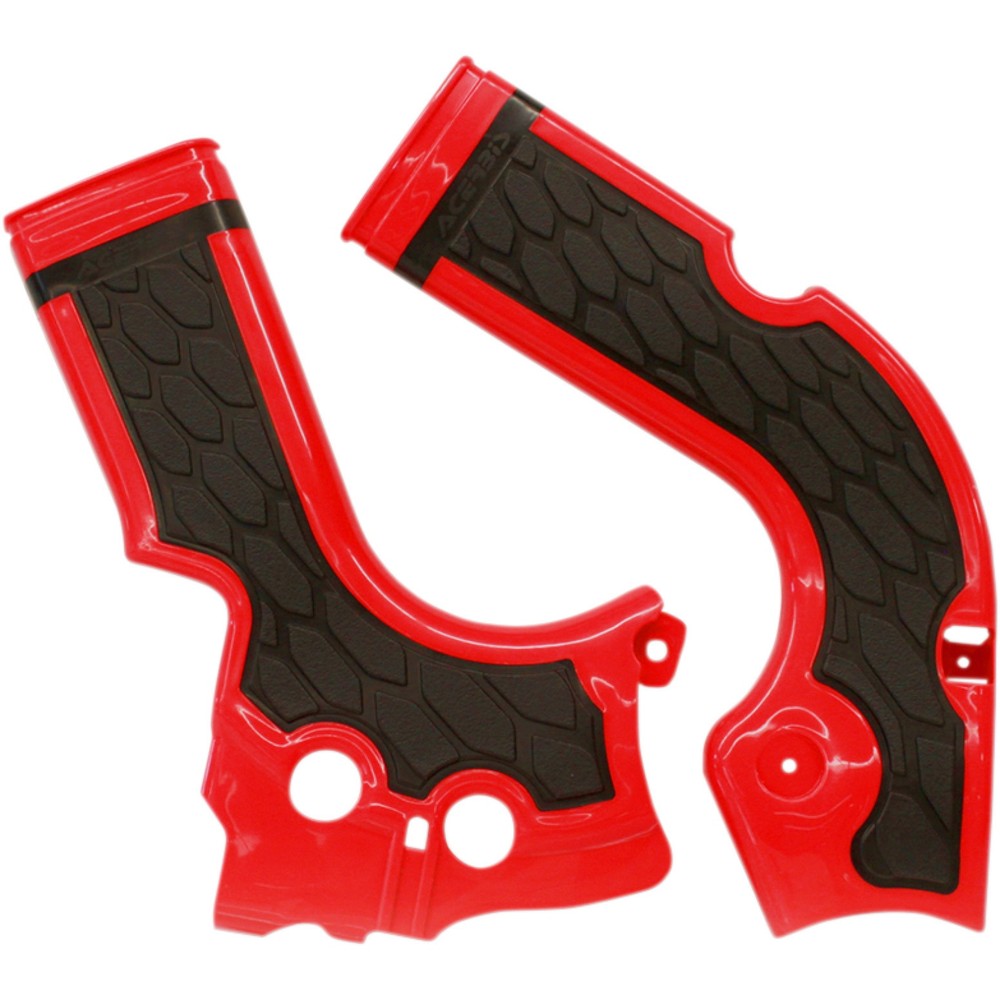 Acerbis X-Grip Red/Black Frame Protector Guards (2374241018)