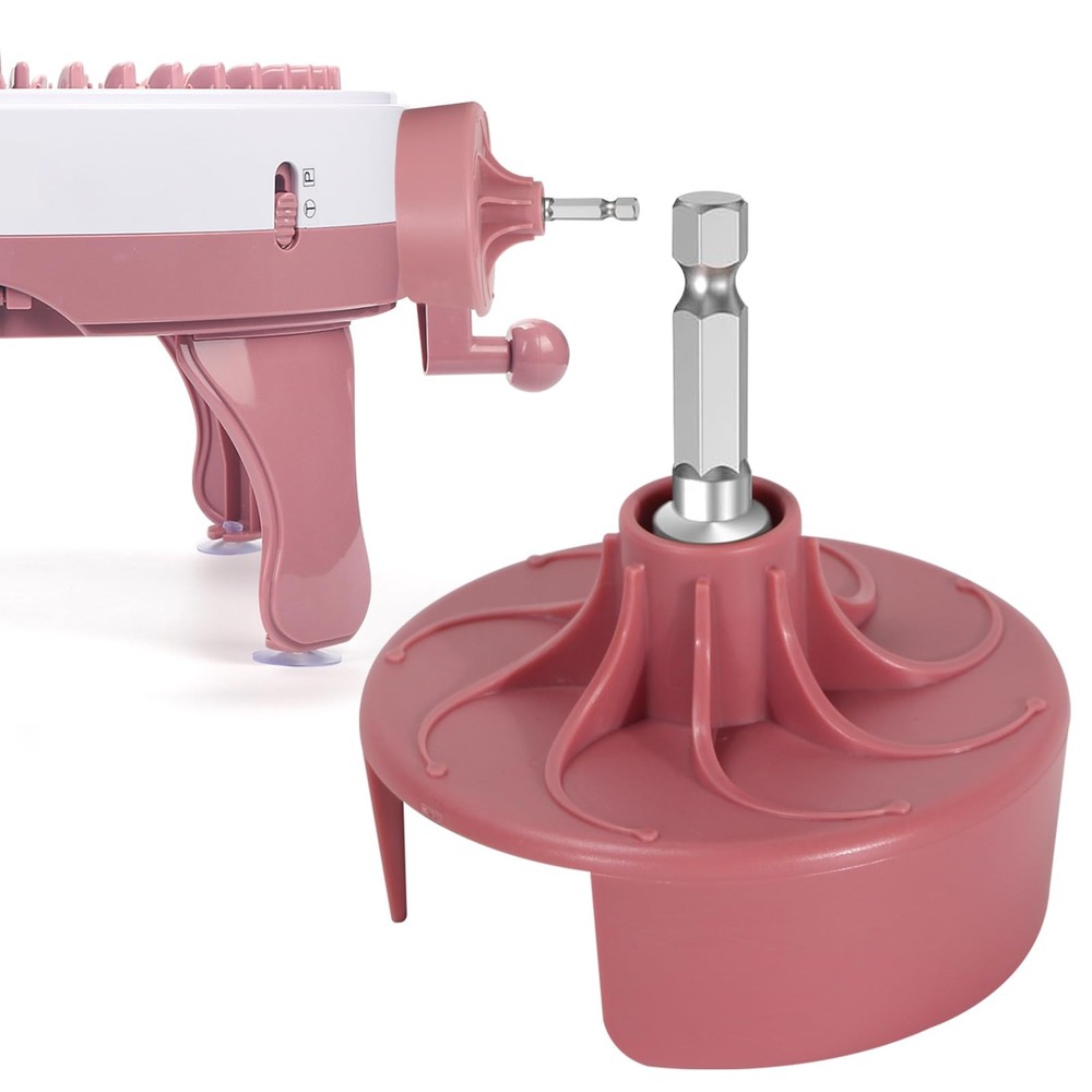 Knitting Machine Adapter, Quick Knit Replaceable Crochet Machine Adapter with...