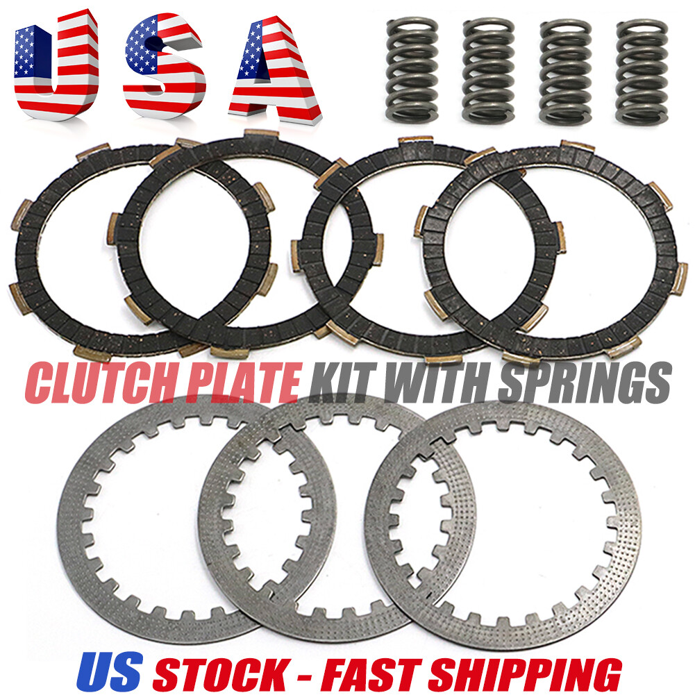 FOR HONDA ATC 125M TRX 125 TRX 90 TRX 90X CLUTCH PLATE REBUILD KIT + HD SPRINGS