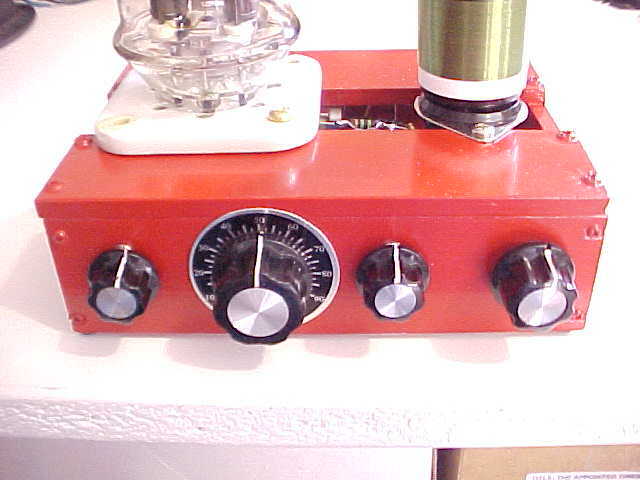 832 TWINPLEX AM BROADCAST & SHORTWAVE REGENERATIVE RECEIVER (SCHEMATIC ONLY)