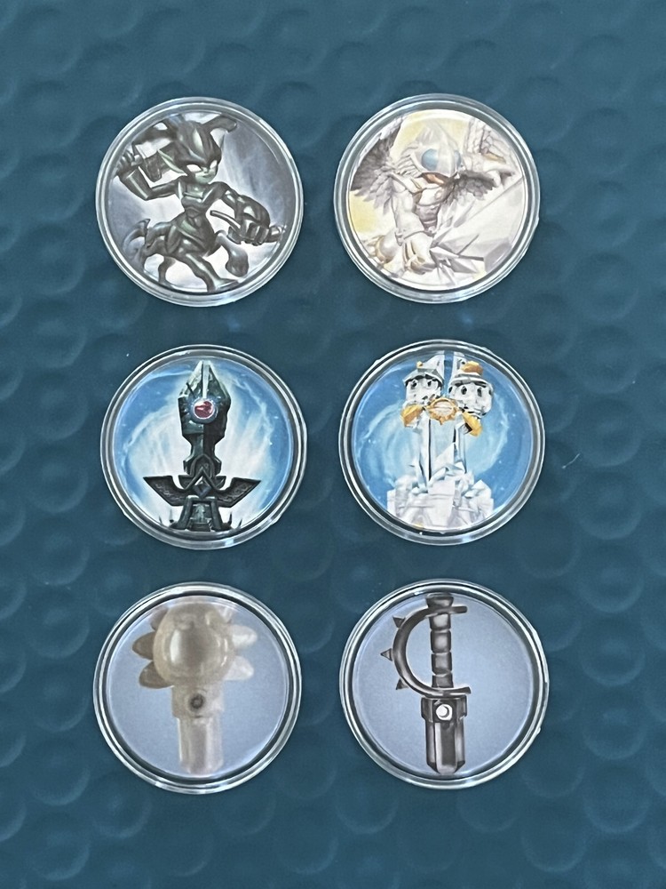 Skylanders NFC Coins Characters / Vehicles / Traps / Magic Items / Eon's Elite