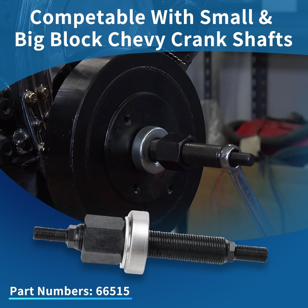 66515 Harmonic Balancer Installation Tool Compatible With Chevy SBC BBC