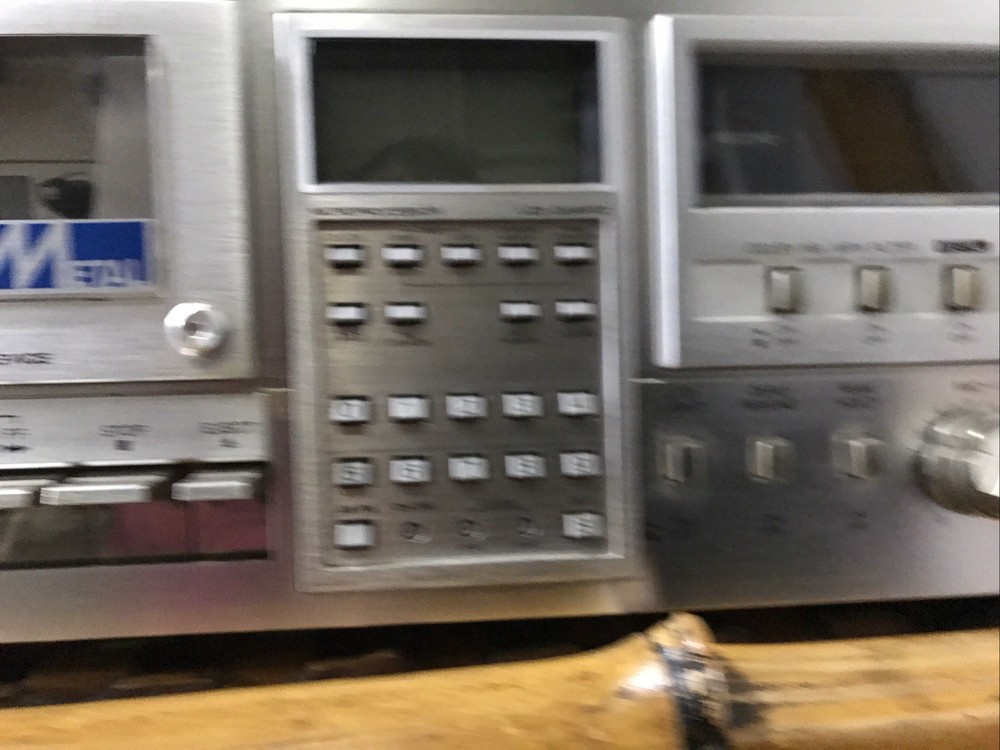 Vintage SHARP RT-4488 Computer Controlled Stereo Cassette Deck