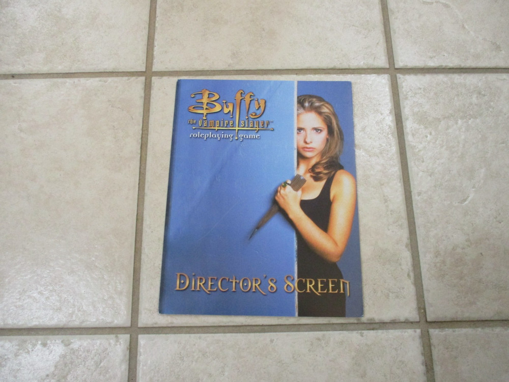 Buffy The Vampire Slayer RPG Director's Screen (screen only)