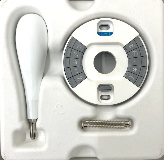 Google Nest Learning Thermostat 3rd Gen Smart Programmable Stainless Steel