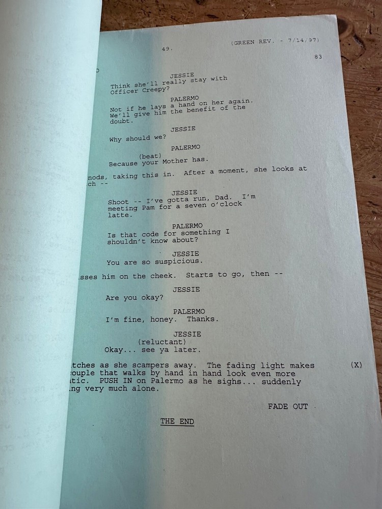 PACIFIC BLUE TV SHOW SCRIPT EPISODE EXCESSIVE FORCE