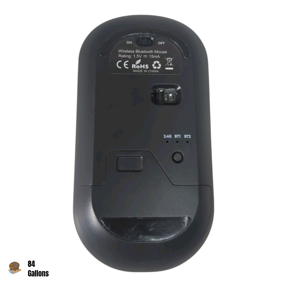 Rechargeable Foldable Keyboard & Mouse Combo with 2.4G Wifi + Bluetooth Connect