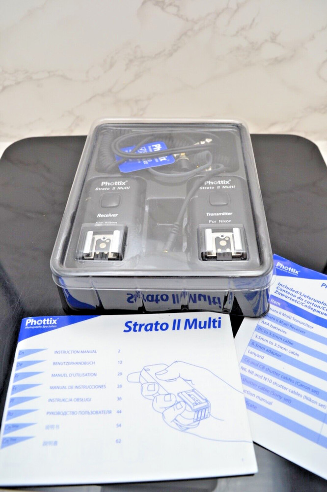 Phottix Strato II Multi 5-In-1 Wireless Trigger Set For Nikon