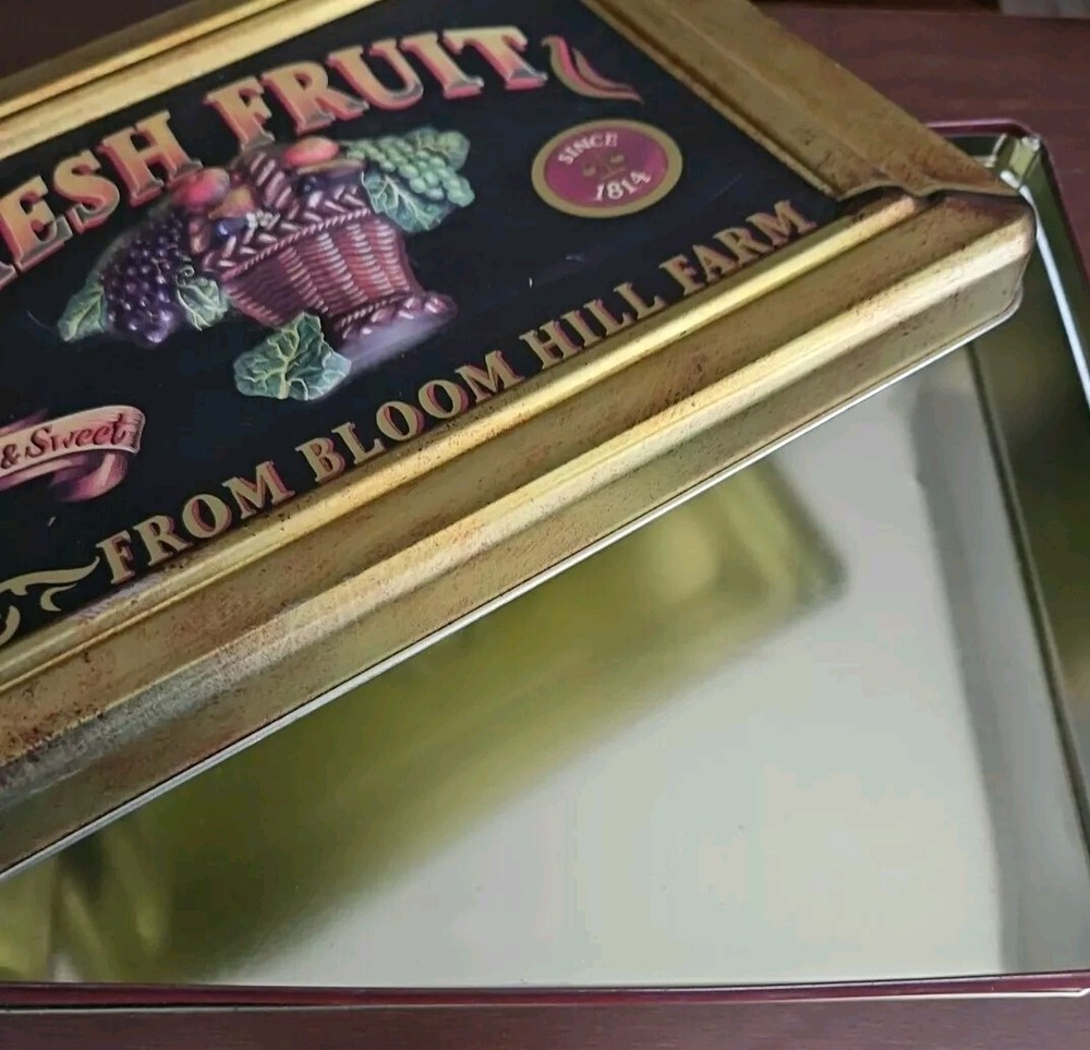 Fresh Fruit Collectible Tin Box