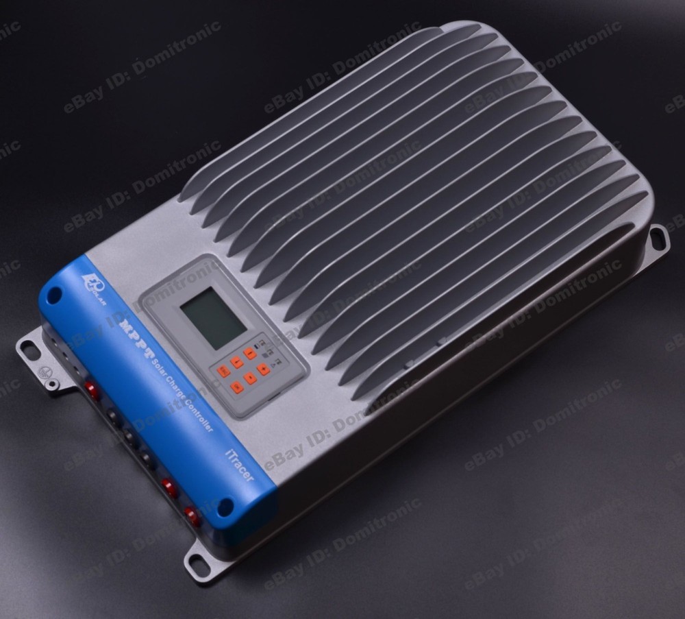 Epever MPPT Solar Charge Controller 12V/24V/36V/48VDC Panel Solar Regulator CE