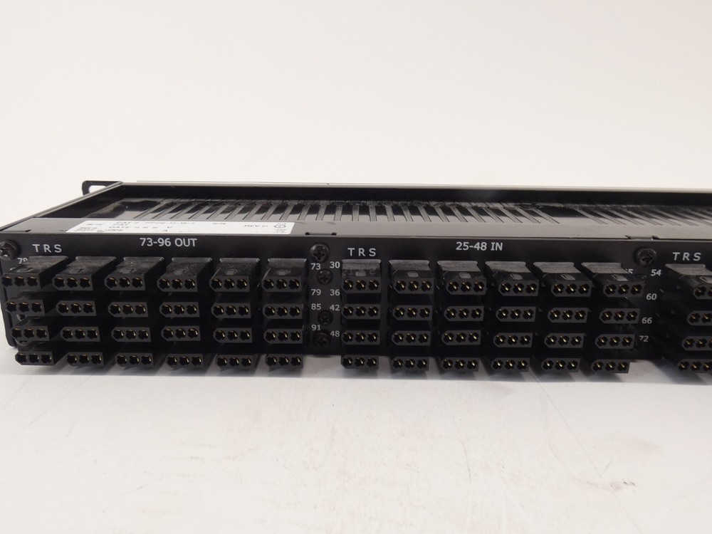 ADC Pro Patch PPP1248-E3-NN-S Programmable Audio Patch Panel