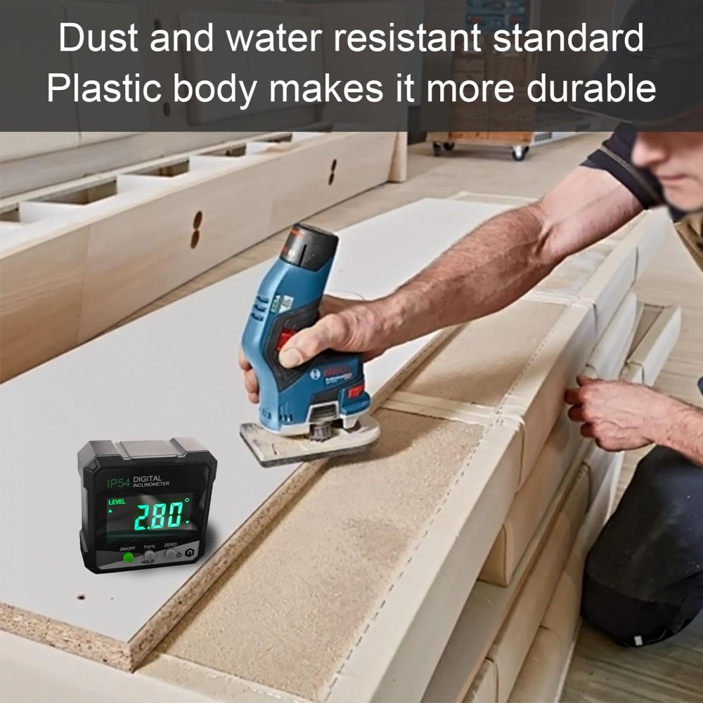 Digital Level Angle Gauge Meter Magnetic Electronic Level Angle Finder