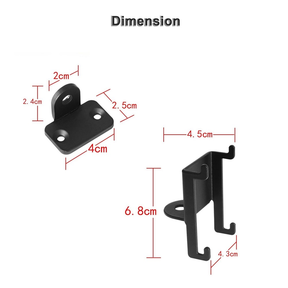 2 Pack Wall Mount Brackets for Bose Virtually Invisible 300 Wireless Surround...