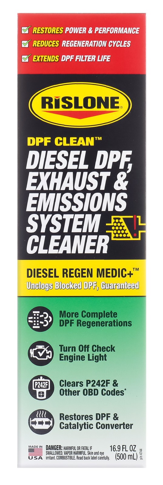 Rislone Diesel DPF, Exhaust and Emissions Cleaner 16.9oz (4744)