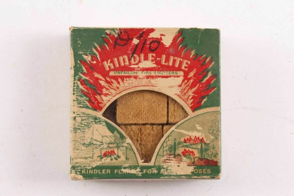 Kindle Lite Fire Lighter Starters In Graphics Box