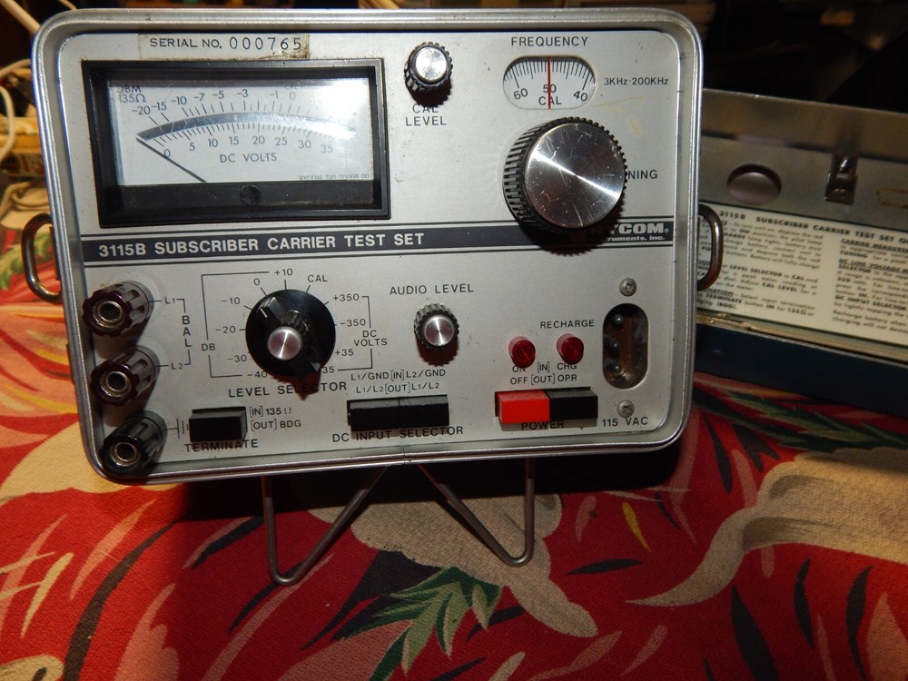 Rycom Instruments 3115B Subscriber Carrier Test kit