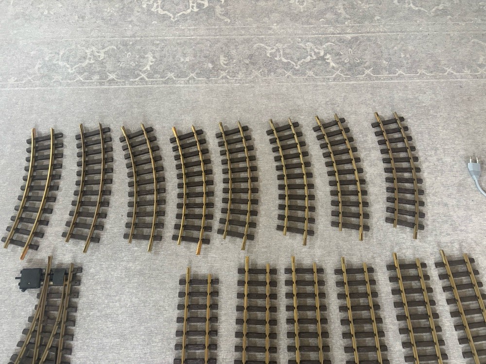 LGB Tracks 15 Pieces With A Switch Please Read Description
