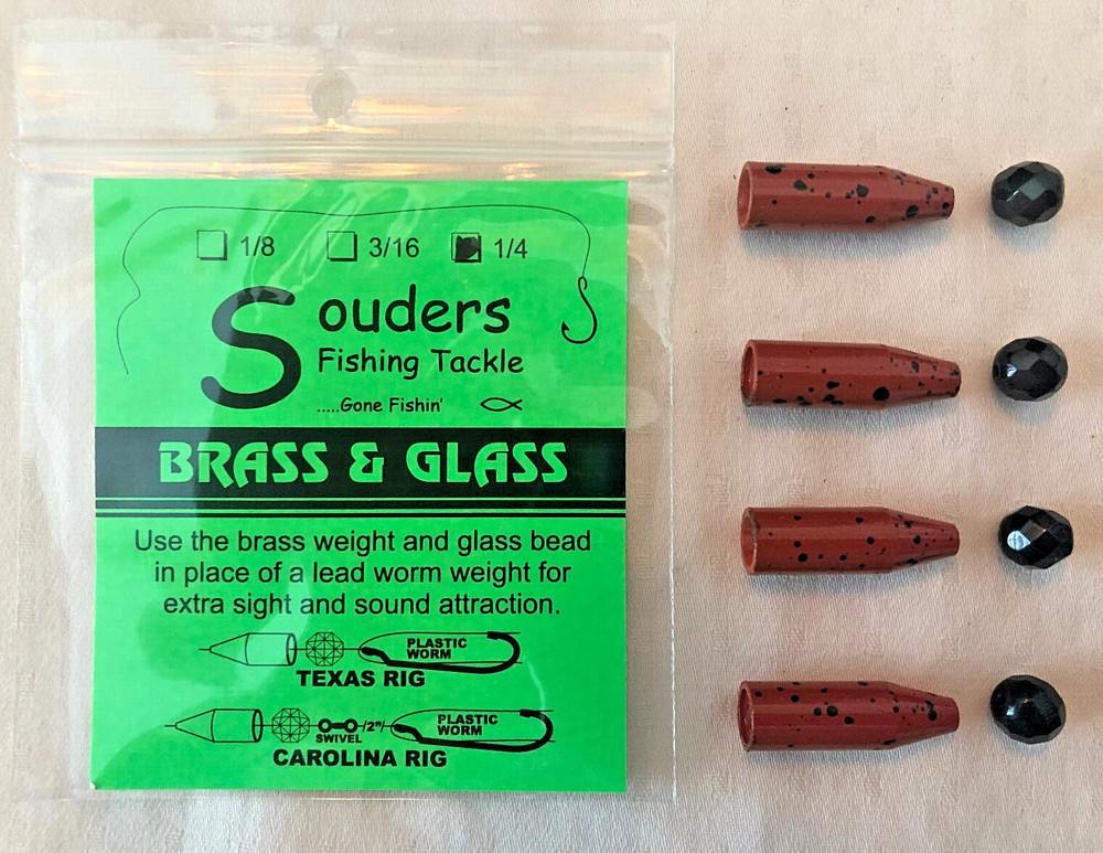 1/4 oz Brass & Glass Combo Pack- Crawfish
