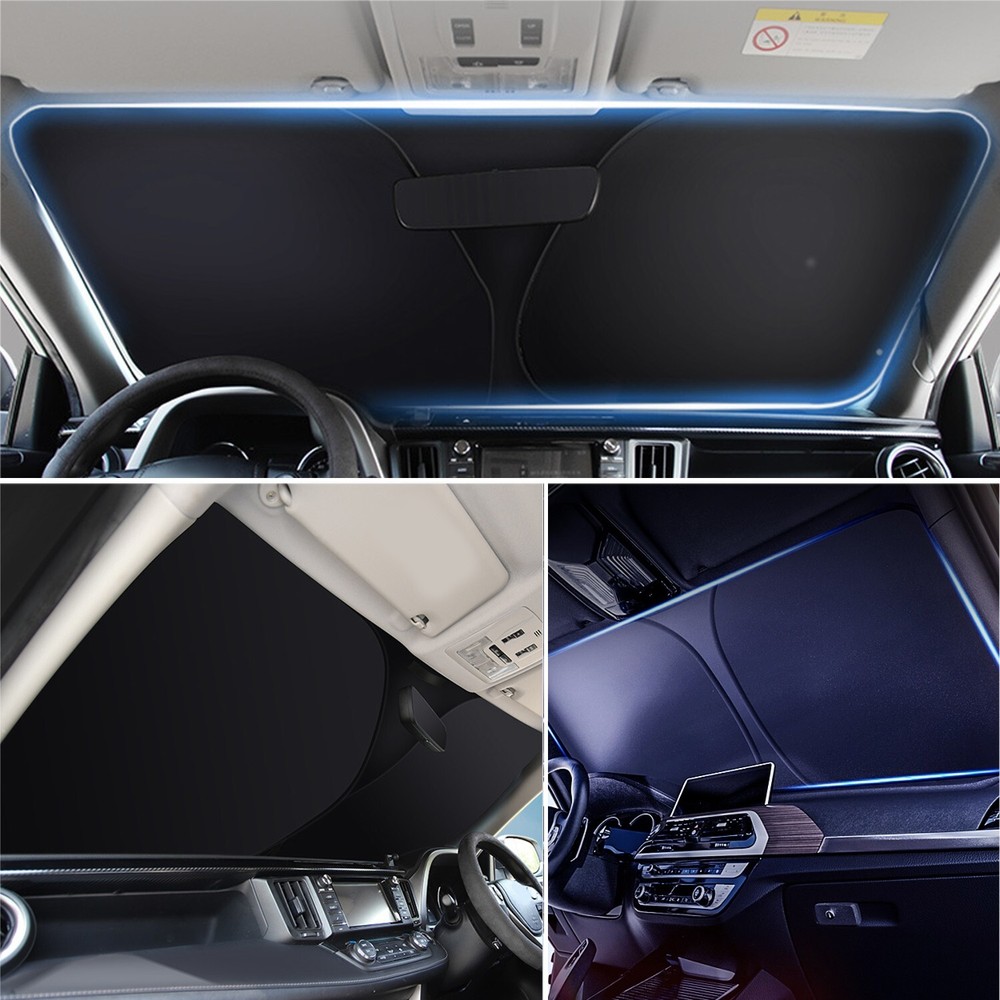 For Mazda Car Windshield Front Window Sun Shade Cover Visor UV Block Protector