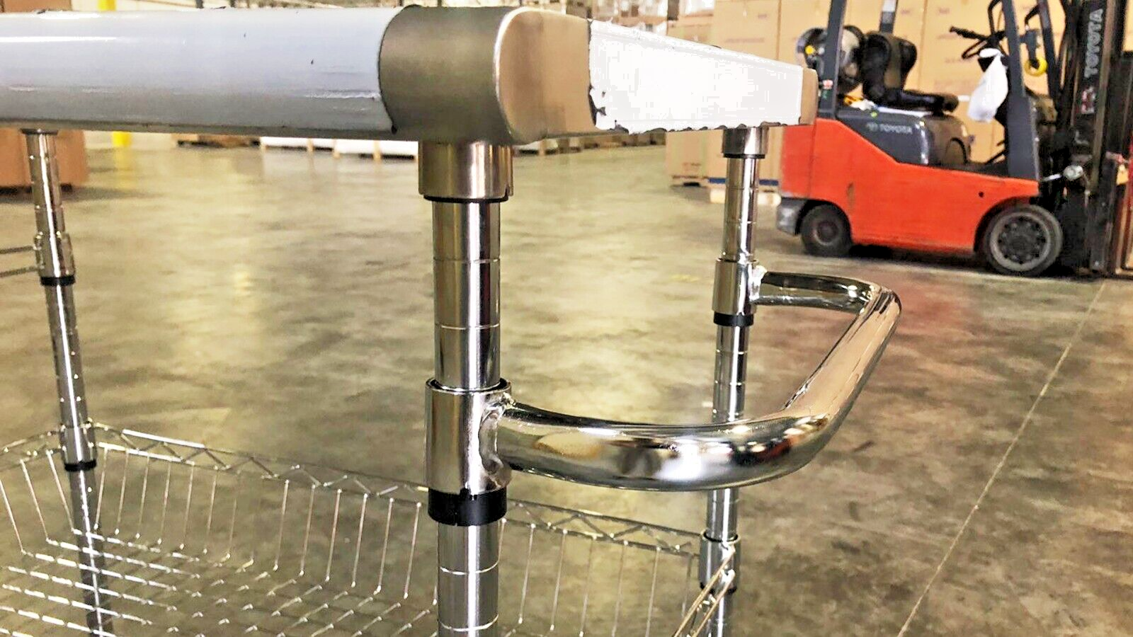 3 Tier Utility Cart for Kitchen Bakery Restaurant Catering Wire Rack Table