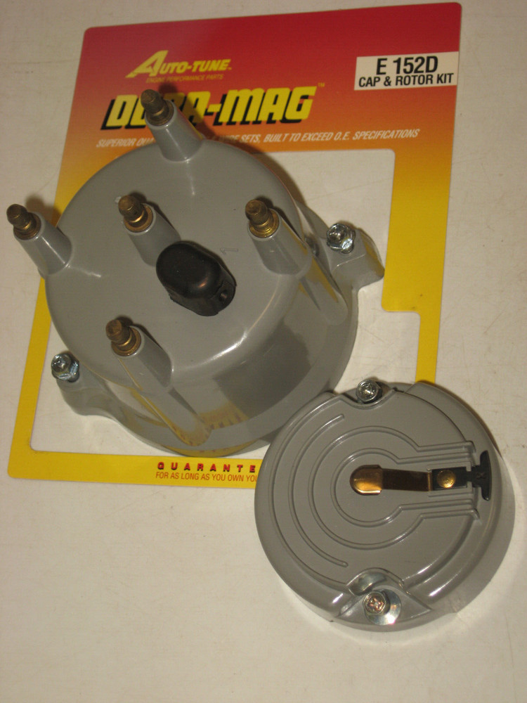 4cyl. Ignition Distributor Cap + Rotor Kit, Auto-Tune by BWD # E152D