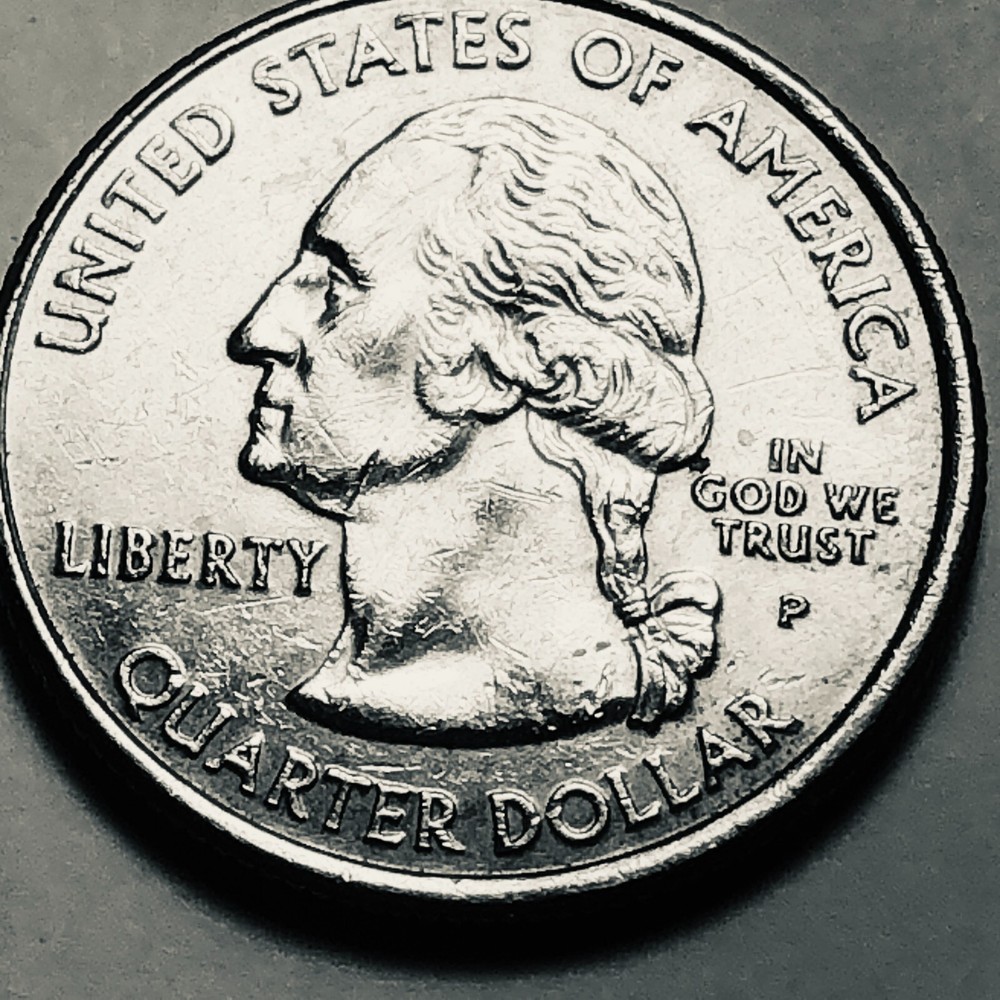 2004 P Florida Statehood quarter circulated