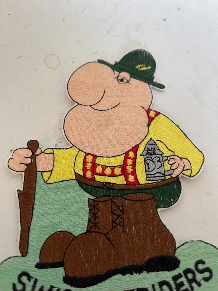 Vintage Swiss Striders Man with Stein Patch PC1600