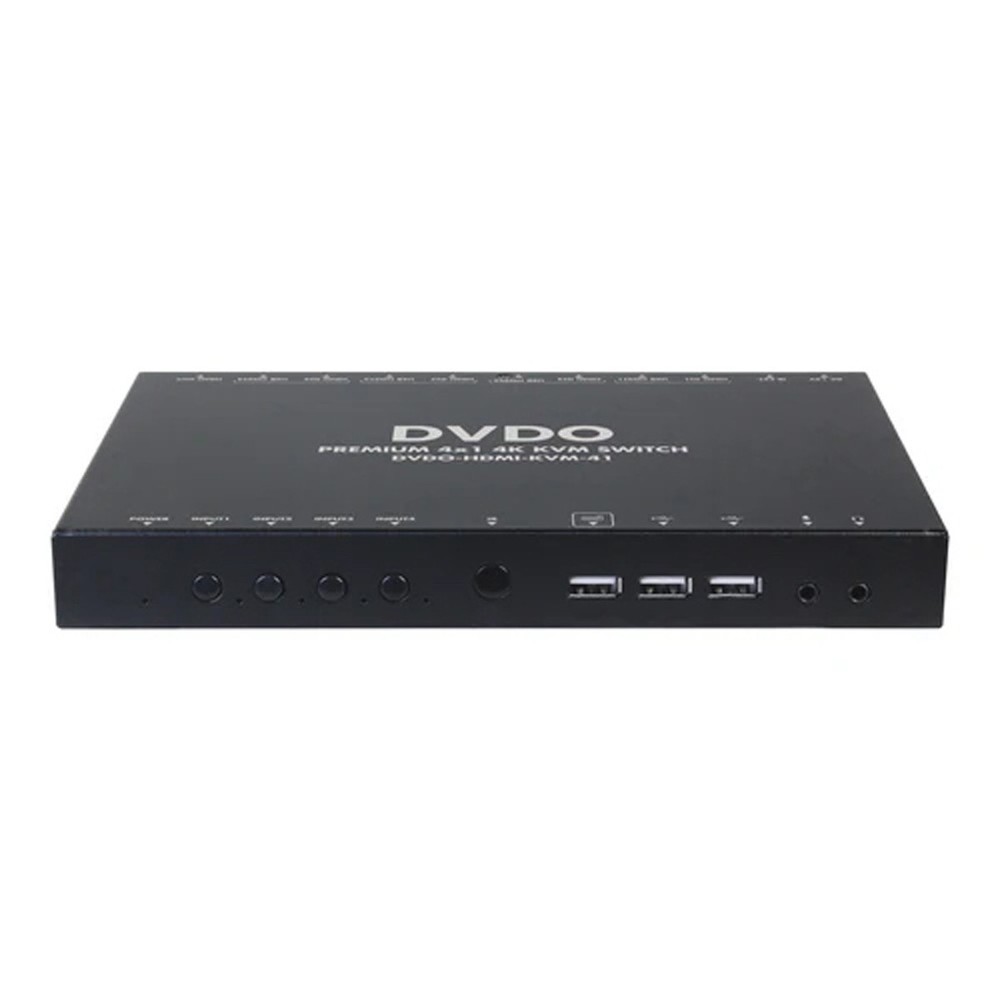 DVDO 4x1 HDMI 2.0 KVM Switcher, Black