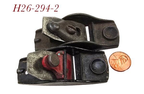 2 mini STANLEY TOOLS 101 hobby block planes